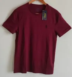 Ralph Laurenカスタムスリム　半袖　 Tシャツ M　ワイン　新品