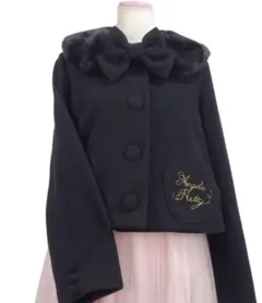 AngelicPretty GirlyHeartショートコート　黒のサムネイル