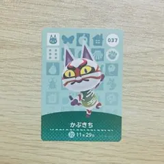 あつ森　どうぶつの森　アミーボカード　amiiboカード　かぶきち