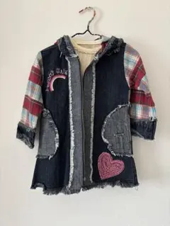 2点セット　フード付きアウター　トップス