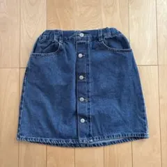 GU デニムスカート　150