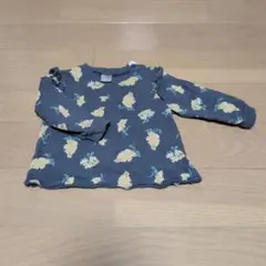 【80cm】tete a tete 花柄トレーナー 80