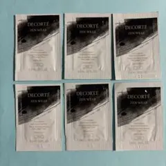 DECORTÉ ZEN WEAR サンプル 6パック