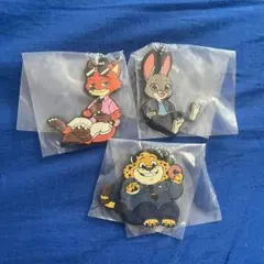 ズートピア2 ニック ジュディ クロウハウザー ラバーストラップ ラバーチャーム