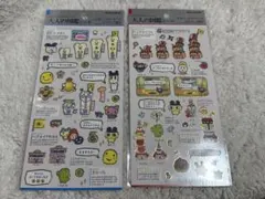 大人の図鑑シール　たまごっちのプチプチおみせっち編　　2種セット　正規品