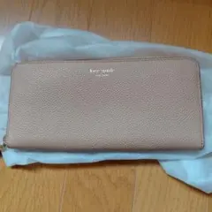 新品　kate spade ベージュ 長財布