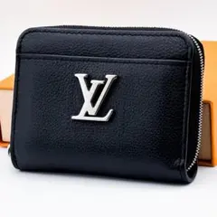 使用感少なめ✨ ルイヴィトン ロックミー ブラック ジッピーウォレット【正規品】 IC搭載 付属付き ルイヴィトン ロックミー ジッピーウォレット 長財布