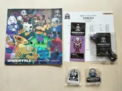 undertale 10周年記念コンサートSS席特典 アクリルブロック 2種