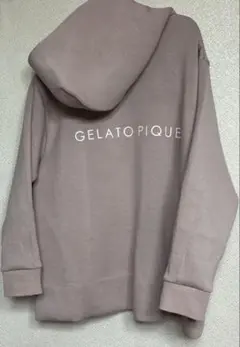 GELATO PIQUE フード付きルームウェア ピンクフリーサイズ未使用品