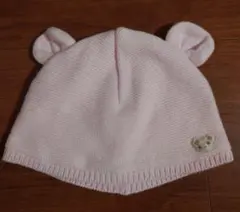 ファミリア　帽子　ニット　立体　うさぎ　クマ　ピンク　ファミちゃん　リアちゃん