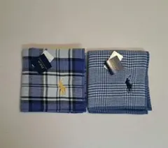 ポロラルフローレン　タオルハンカチ　2枚