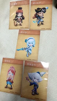 レベルファイブ　ファンタジーライフi 非売品ブロマイド　女性陣セット　メルカリ便