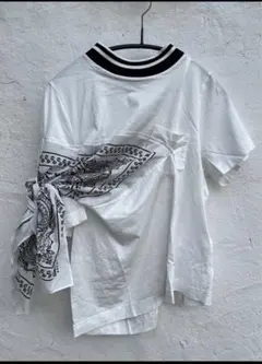 sacai サカイ 19SS BANDANA PRINTドッキングカットソー Tのサムネイル