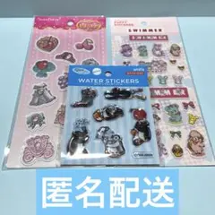 セボンスター　SWIMMER ステッカー　ピングー　ウォーターシール　3点セット