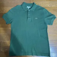 LACOSTE（フララコ）ポロシャツ　L1264 ブルー杢　size4 LACOSTE（ラコステ） ポロシャツ 半袖 メンズ LACOSTE L.12.64