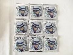 名探偵コナン 怪盗キッド 缶バッジ ホログラム 9個