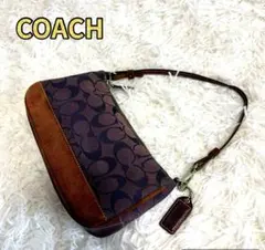 Coach Signature Accessory Pouch Purple