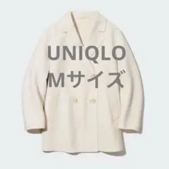 ユニクロ★ダブルフェイスショートコートM
