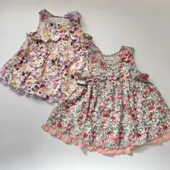 sense of wonder 90cm リバティ柄チュニック セット