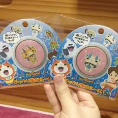 妖怪ウォッチ ビックリ蛍光シール2袋セット