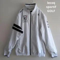 ⛳️ルコックゴルフlecoqGOLF⛳️メンズ2wayジャケット　ホワイト LL