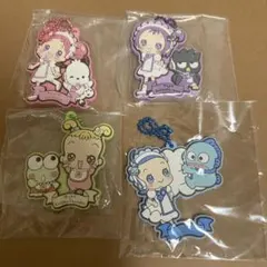 おじゃ魔女どれみ×はぴだんぶい ラバーマスコット（4個セット）