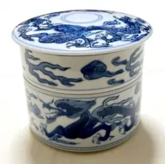 茶道 水指し 染付 山水 菊 竹 - メルカリ