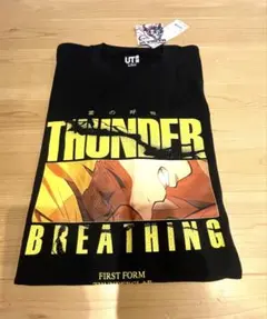 UNIQLO コラボ　鬼滅の刃 THUNDER BREATHING Tシャツ