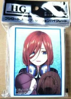 五等分の花嫁 カードゲーム スリーブ ⑥ 中野三玖