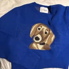 犬柄 セーター