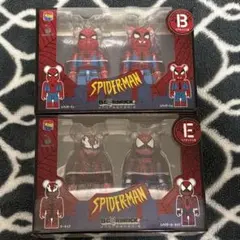 BE@RBRICK スパイダーマン・カーネイジ　2体セット B ・E 未開封