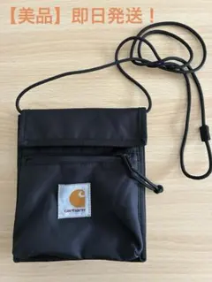 Carhartt ネックポーチブラック CORDURA