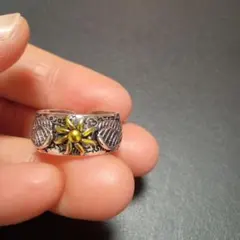 シルバー メキシカン インディアン ナバホ ヴィンテージリング アメカジ