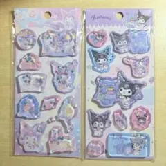 2枚 クロミ ウォーターインシール サンリオ 液体オイル入りぷっくり 正規品