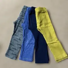 UNIQLO2枚と西松屋2枚