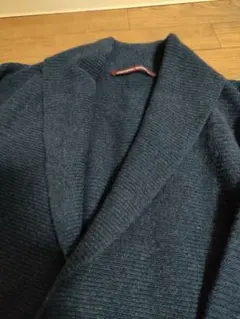 コントワー・デ・コトニエ　ニット　ロングカーディガン　青