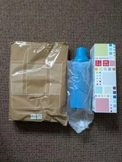ユニクロノベルティ※炭酸対応ステンレスボトル＆メッシュトートバッグのサムネイル