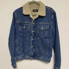 DIESEL ボア襟 デニムジャケット