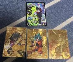 スーパードラゴンボールヒーローズカード4枚セット