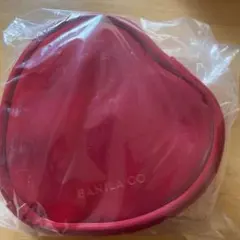 BANILA CO ハート レッド ポーチ