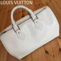 美品　LOUIS VUITTON スピーディ30 エピ　ホワイトのサムネイル