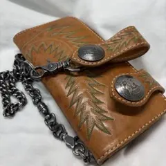 RRL レザーウォレット ウエスタン刺繍 - メルカリ