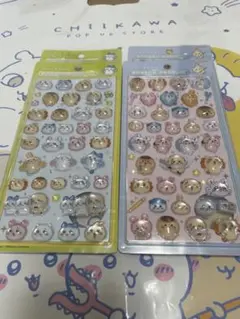 正規品 ボンボンドロップシール ちいかわ　第2弾 2種4枚セット