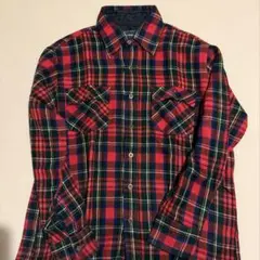 JCPenney The Men's Shop ネルシャツ チェックのサムネイル