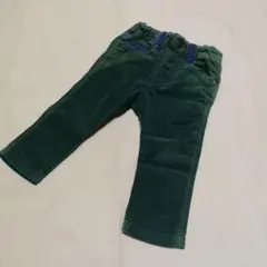 [美品]F.O.KIDS グリーン コーデュロイパンツ 80