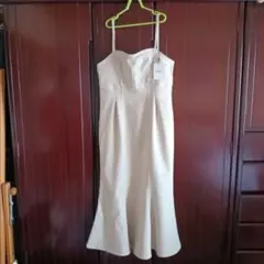 GRL ベージュ ストラップ付きドレス S