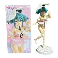 初音ミク BiCute Bunnies Figure 白うさぎBaby Pink