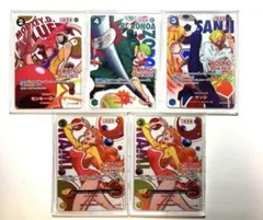 ROUND1 ラウンドワンワンピースカード5枚セット