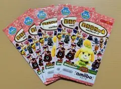 【新品未開封】どうぶつの森 amiiboカード 第4弾 5パック