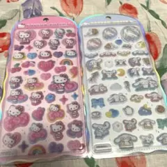 コットンパフィーシール　キティ　シナモン